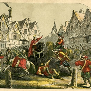 Death of Wat Tyler during the Peasants Revolt