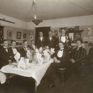 Debating Society dinner, Trinity College, Cambridge