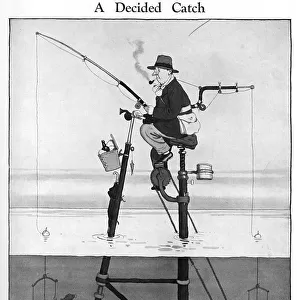 A Decided Catch by William Heath Robinson