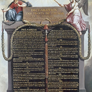 Declaration of the Rights of Man and of the Citizen. August