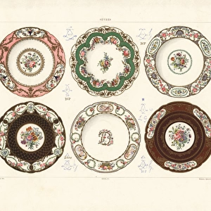 Decorated plates