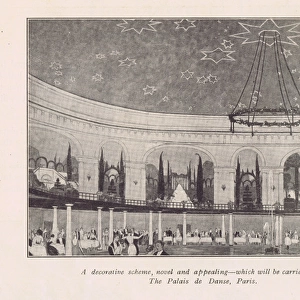 Decorative scheme for interior dcor of the Palais de Danse