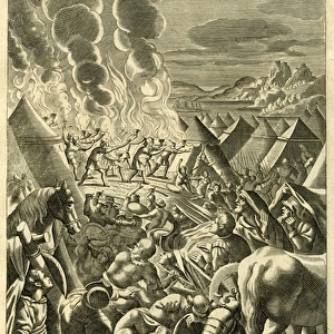 The defeat of the Midianites
