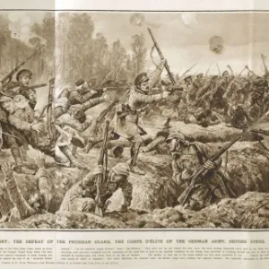 Defeat of Prussian Guard in Great War Deeds, WW1