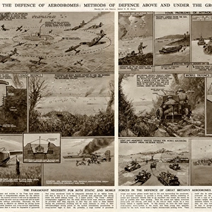 Defence of British aerodromes by G. H. Davis