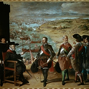 The Defense of Cadiz against the English by Francisco Zurbar