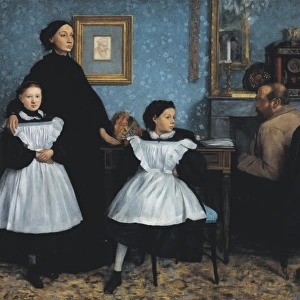 DEGAS, Edgar (1834-1917). The Bellelli Family