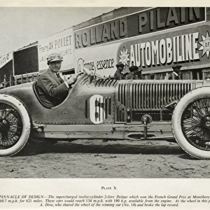 Delage which won the French Grand Prix at Montlhery