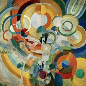 DELAUNAY, Robert. Carousel with Pigs