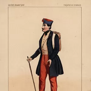 Delmas in Daniel le Tambour, 1843