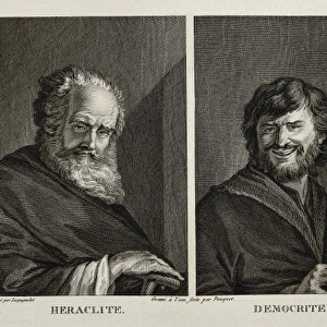 DEMOCRITUS (460-370 BC); HERACLEITUS (540-480 BC)