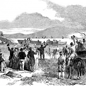 The Departure of the Viceroy, Galway, 1850