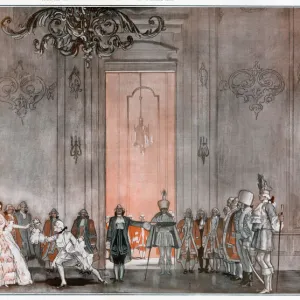 DER ROSENKAVALIER Octavian presents the Silver Rose to Sophie in Act II