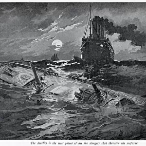 The derelict is the most potent of all the dangers that threaten the seafarer Date: 1905