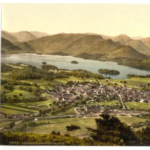 Derwentwater and Keswick, Lake District, England