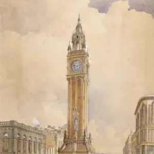 Design for Albert Memorial Clock, Belfast Design for Albert Memorial Clock, Belfast
