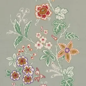 Design for Wallpaper with flowers Design for Wallpaper with flowers