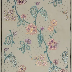 Design for Wallpaper with flowers Design for Wallpaper with flowers