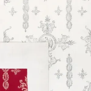 Design for Woven Textile in red and pink Design for Woven Textile in red and pink