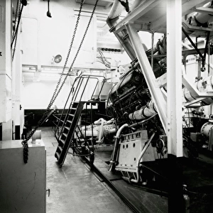 Development engine in test house May 1950