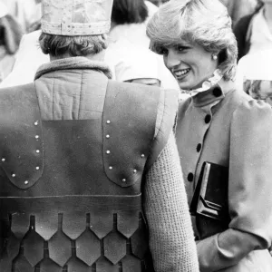 Diana, Princess of Wales in St Columb, Cornwall