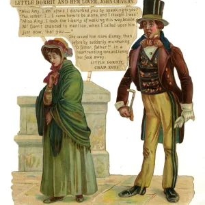 Dickens scrap - Little Dorrit and John Chivery