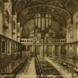 The Dining Hall of Balliol College, Oxford University