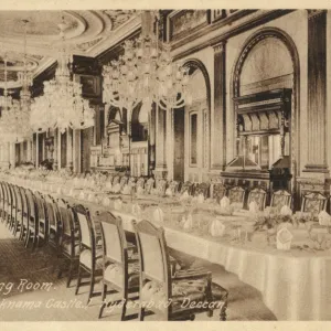 Dining Room, Falaknuma Palace, Hyderabad, India