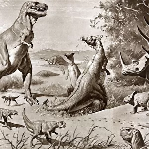 Dinosaurs of the Cretaceous Period - Gobi Desert