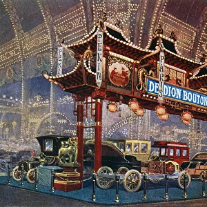 The De Dion Bouton Stand at the Decennale de L Automobile