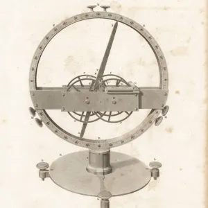 Dipping needle compass made by Edward Nairne, 1772