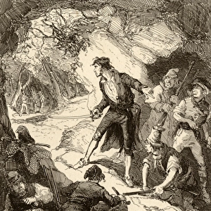 Discovery of Captain Grant and his band