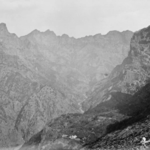 Distant view down gorge, c. 1870