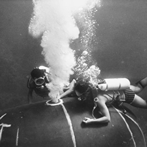 Diving, Malta 1969