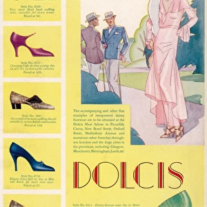 Dolcis shoes advertisement