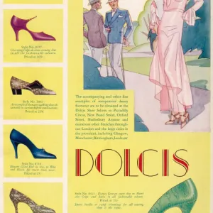 Dolcis shoes advertisement