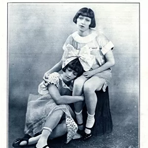 Dolly Sisters on front cover of the Sketch 1921
