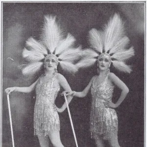 The Dolly Sisters in Paris en Fleurs, Casino de Paris, Paris, 1925 Date: 1925