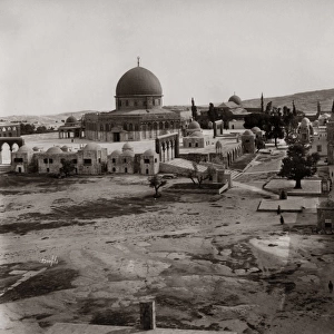 Dome of the Rock, Temple Mount, Jerusalem, circa 1890