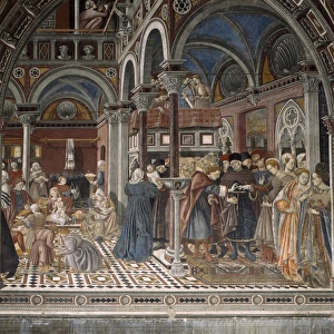 DOMENICO DI BARTOLO (1400-1447). Marriage of