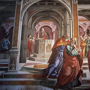 Domenico Ghirlandaio (1449 1494). Expulsion of Joachim