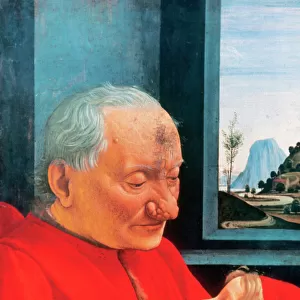 Domenico Ghirlandaio (1449-1494). An Old Man and his Grandso