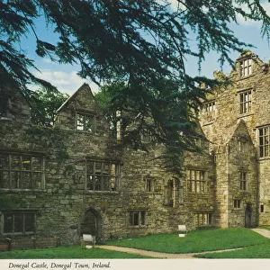 Donegal Castle, Donegal Town by D. Noble