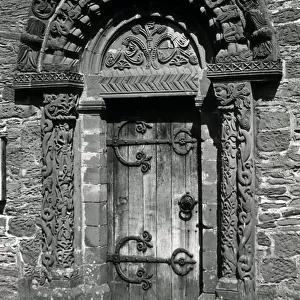 Doorway, Church of St Mary and St David, Kilpeck