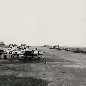 Douglas A-26 Invader bombers, Beaumont France, 9145