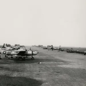 Douglas A-26 Invader bombers, Beaumont France, 9145