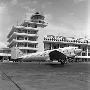Douglas C-47 G-AKGX Cyprus Airways Beirut 1955