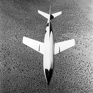 Douglas D-558-2 Skyrocket at low altitude over Mojave Desert