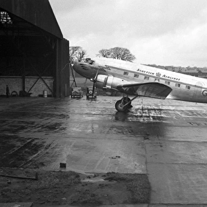 Douglas DC-3 G-AIOE Scottish Airlines Prestwick 1946