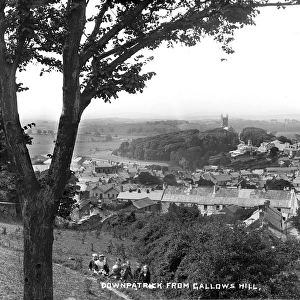 Downpatrick from Gallows Hill